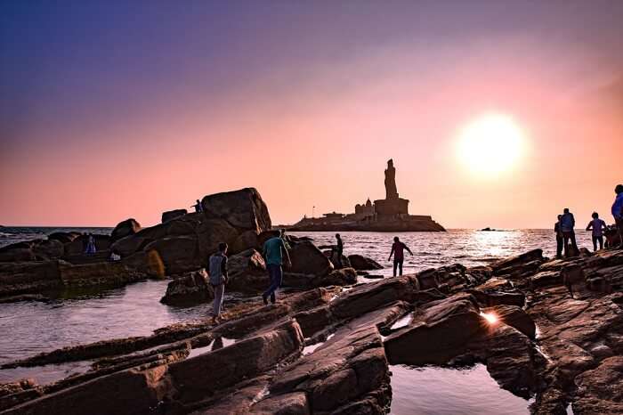 kanyakumari beach kanyakumari