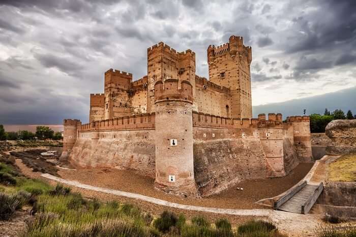 mota castle in spain