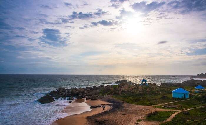 muttom beach in kanyakumari