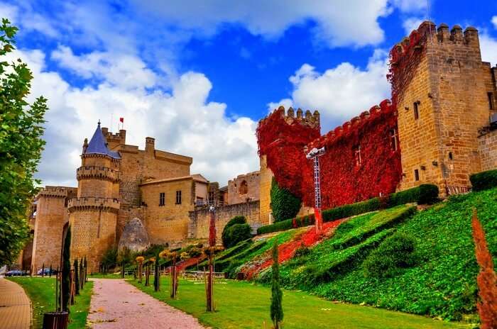 olite castle spain