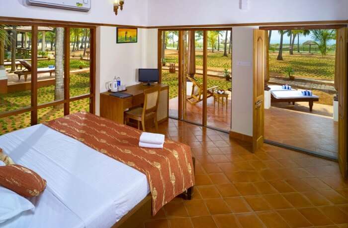 stay at Nattika Beach Resort thrissur cover option