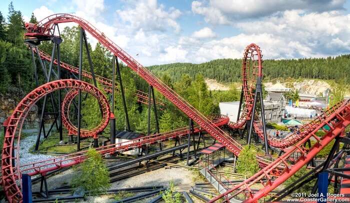 visit Tusenfryd Amusement Park norway