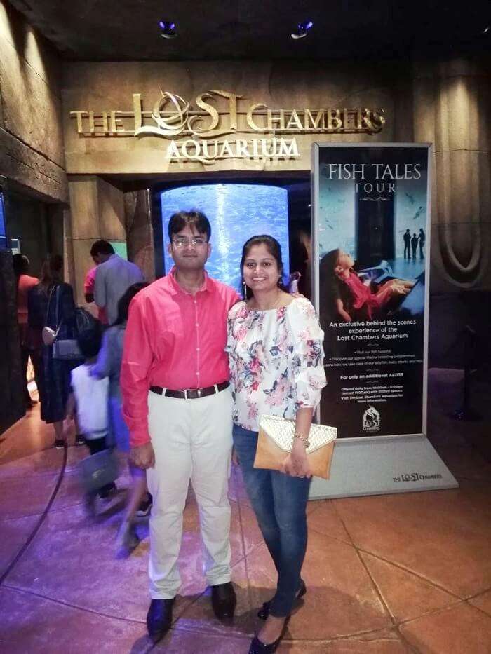 ashish singhal dubai honeymoon trip: lost chambers