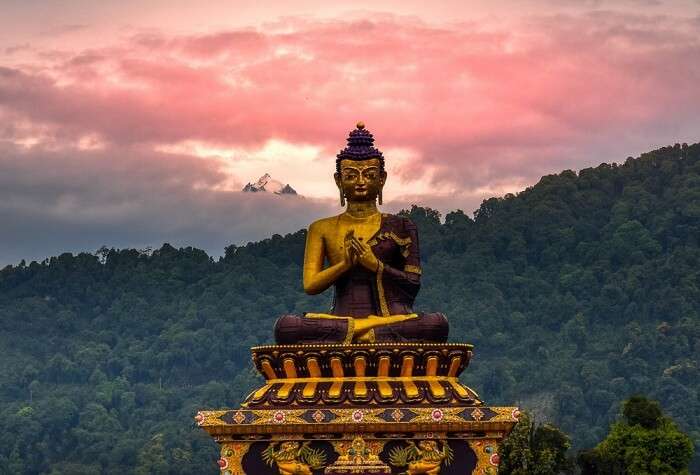 Buddha at Mt. Kanchenjunga