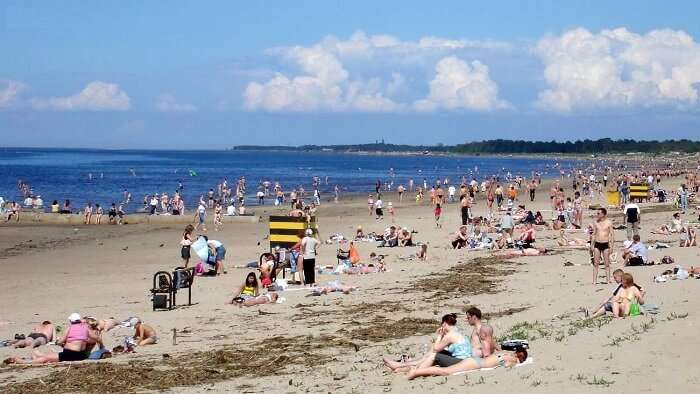 Beach Yagrinskiy, Severodvinsk