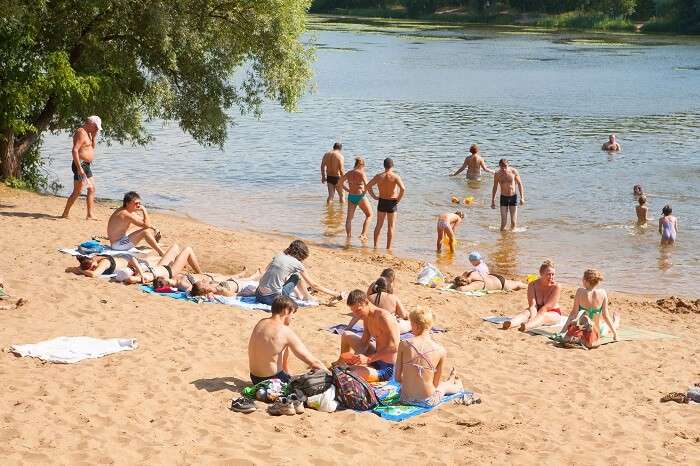 Podrezovo Beach, Moscow