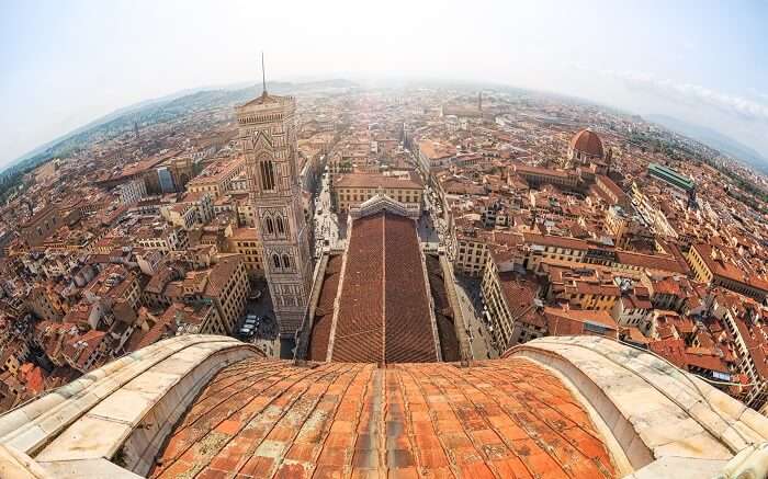 Appreciate the view of the City from the Duomo Roof ss14052018