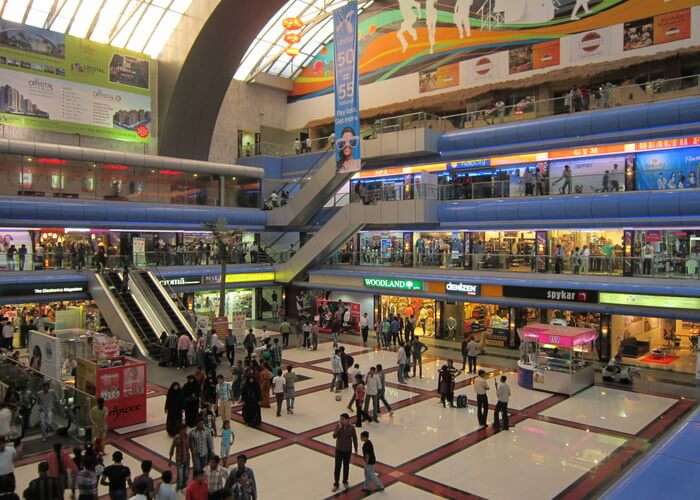 inside view of Crystal Mall Rajkot