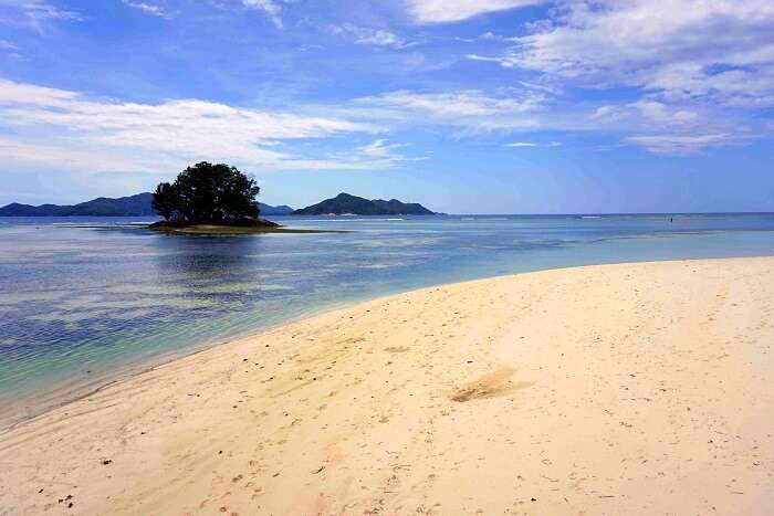tushar seychelles honeymoon trip: la digue beach