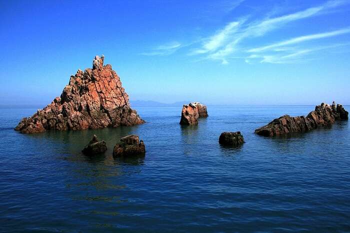 Hongdo Island is among the most scenic places to visit in South Korea