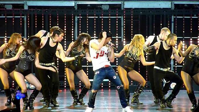Dance at L.A.Live in los angeles