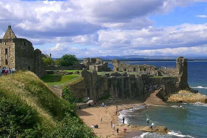 Explore the beaches of St. Andrews scotland