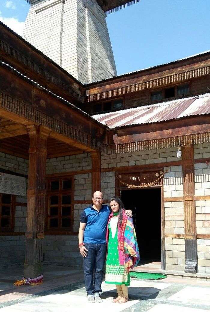 kuldeep manali honeymoon trip: vashisht temple