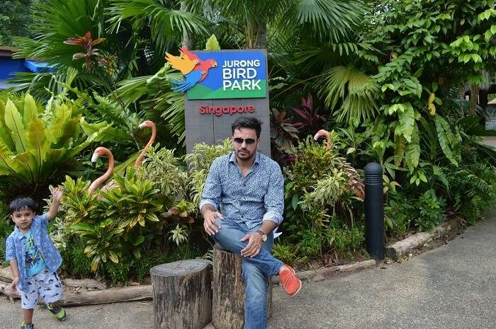 anshu singapore trip: in jurong bird park