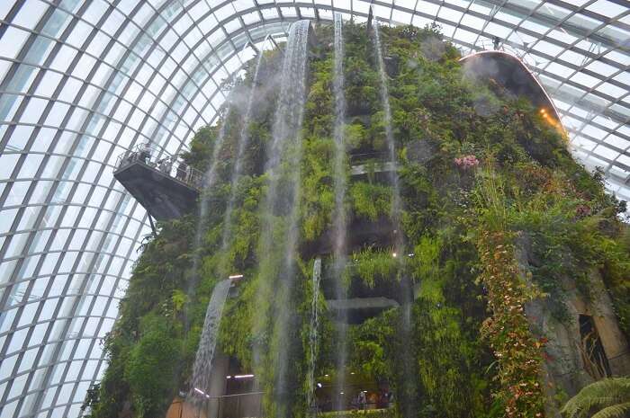 anshu singapore trip: waterfall