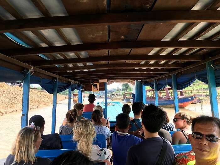 tour on a traditional boat