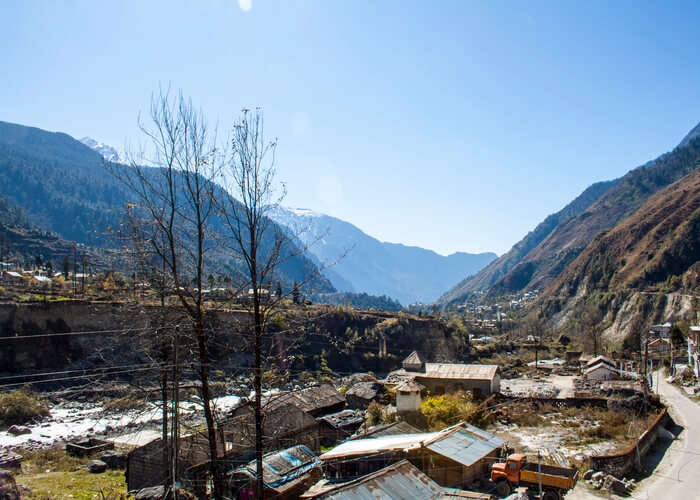 view of lachung town