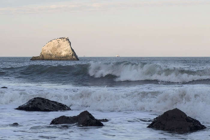 Mile Rock Beach san francisco