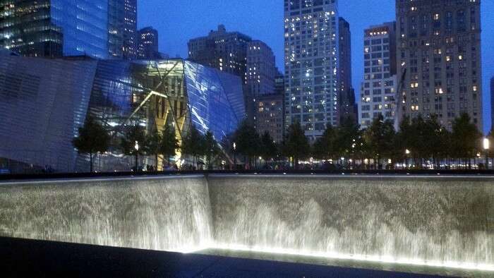 A somber reminder of the September 11th 2001 attacks