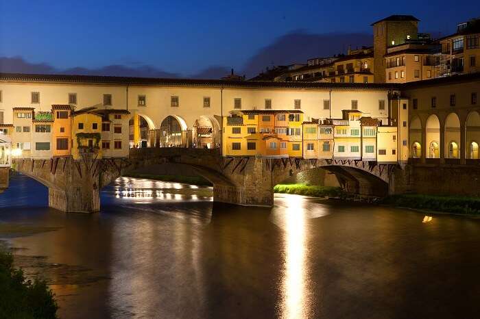 View of the Ponte Vecchio 