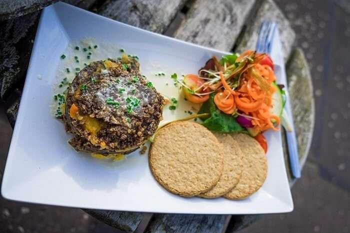 Taste Haggis in scotland