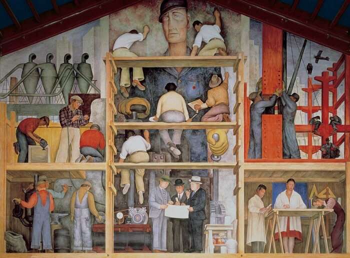 Visit art galleries in the city