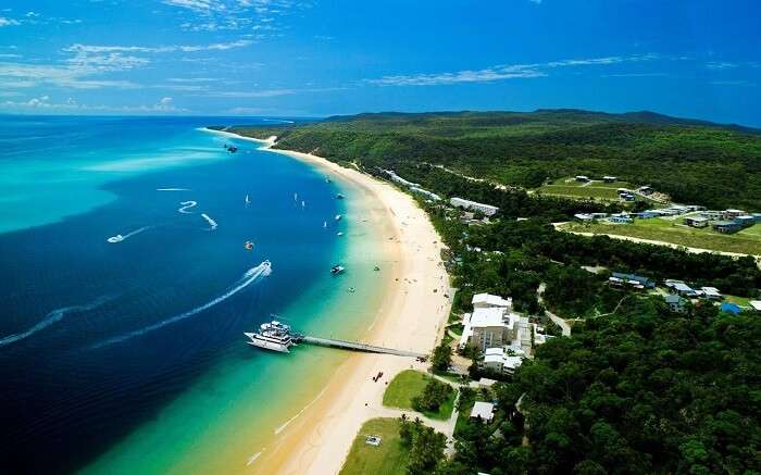 a gorgeous view of Tangalooma Island Resort ss01052017
