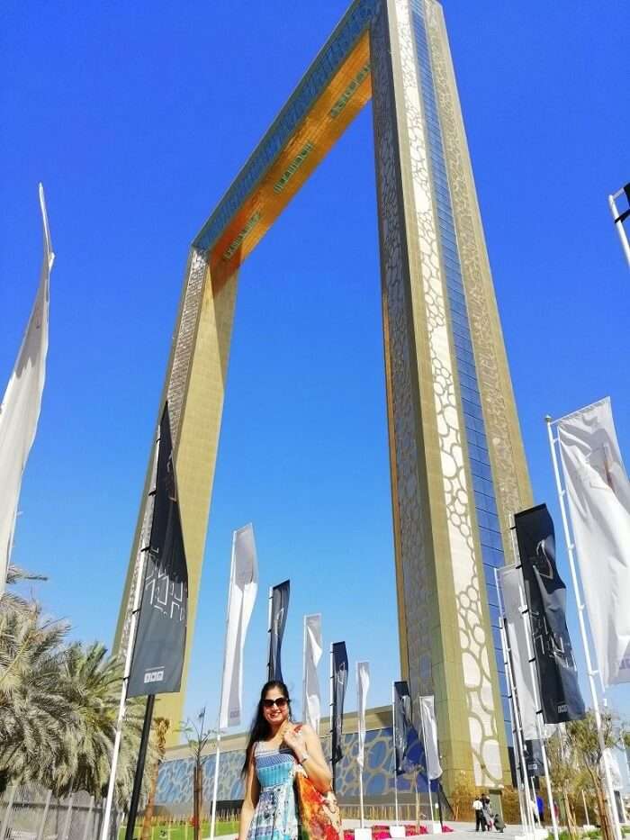 ashish singhal dubai honeymoon trip: dubai frame