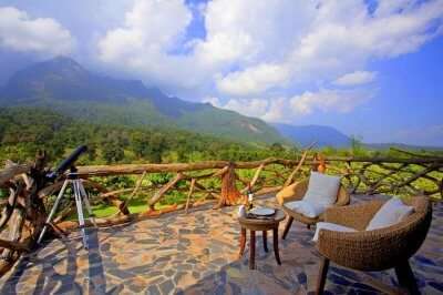 a beautiful view from a holiday home