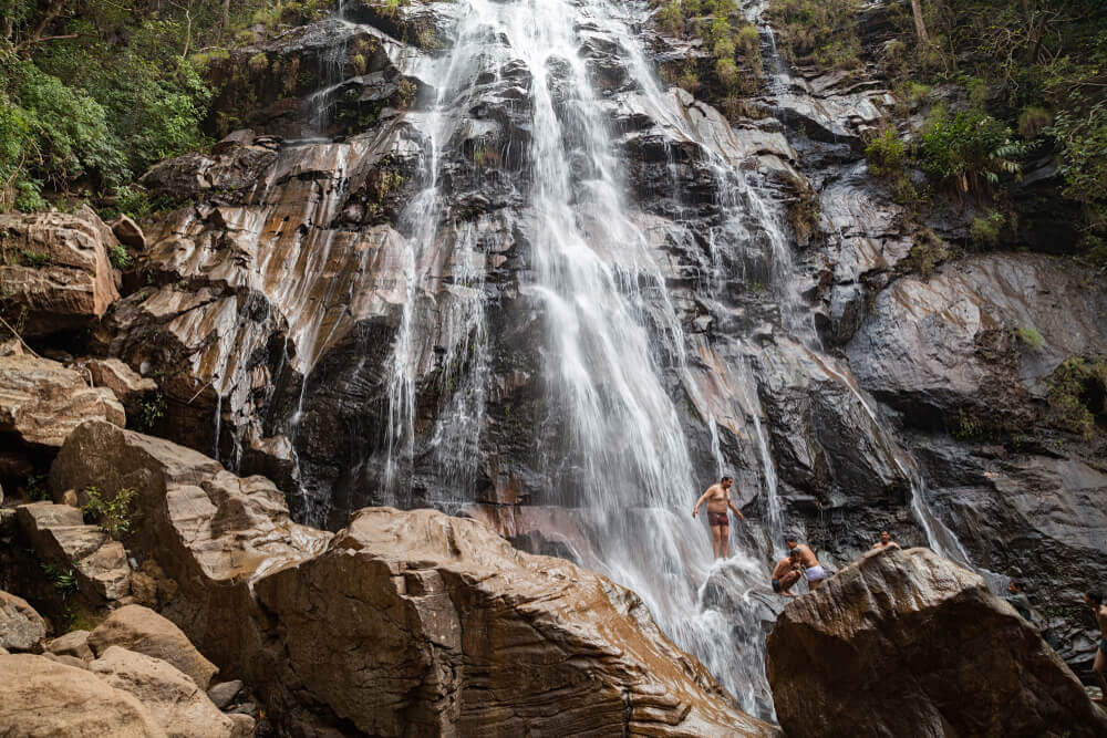 Duchess waterfall in Pachmarhi