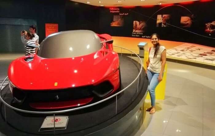 ashish singhal dubai honeymoon trip: ferrari world