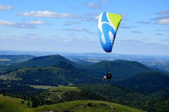 paragliding in nandi