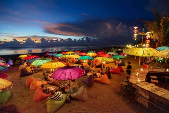 beach parties at night