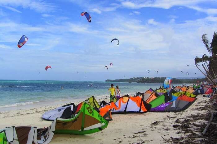 Enjoy Kite Surfing on Bulabog Beach in Philippines
