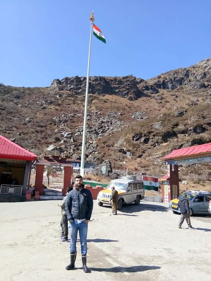 In Nathu La Pass Sikkim 