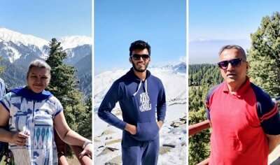 Family trip to Kashmir