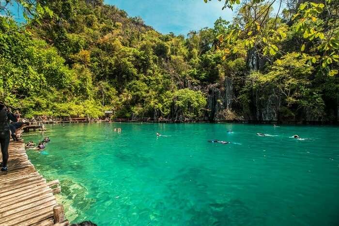 Take a dip in the lagoons in Philippines