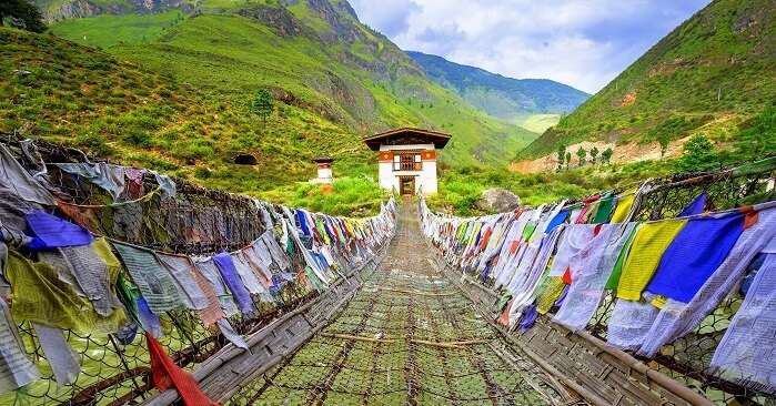 Tamchoe Monastery Paro Bhutan og