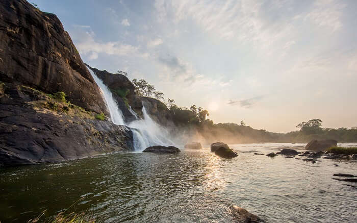 The gorgeous Athirappilly waterfall ss27062018