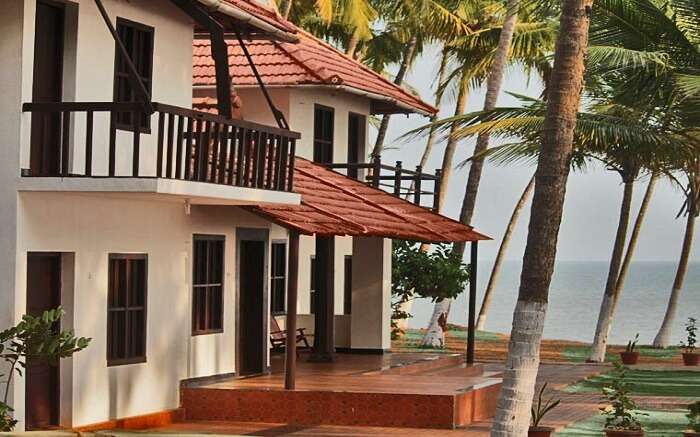 a gorgeous sea view from Kerala traditional style Kanbay Beach Resort ss11052017