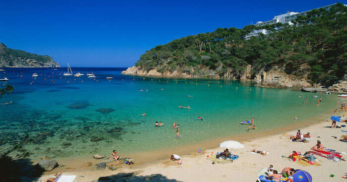 A beach in Spain