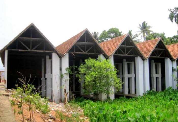 Boathouse in Trivandrum, Kerala