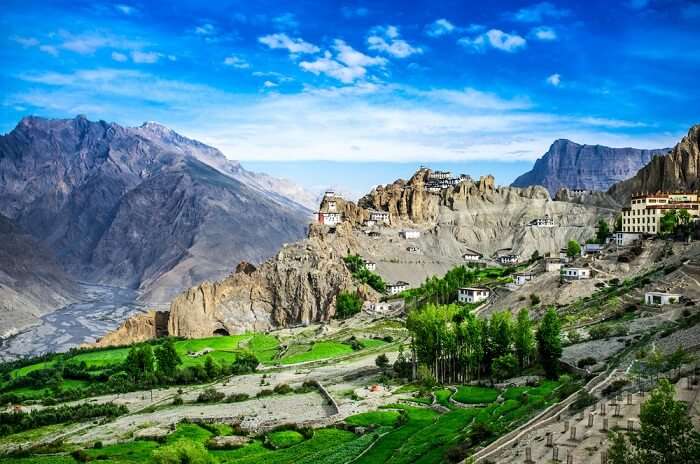 view of spiti in summer