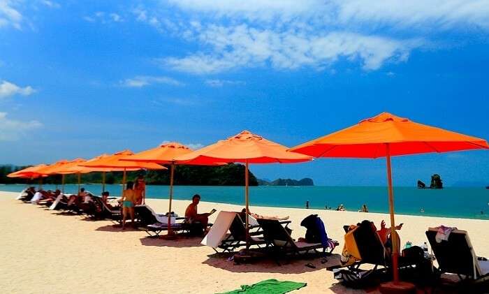 beach in langkawi