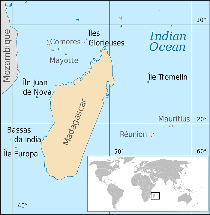 Madagascar Map 