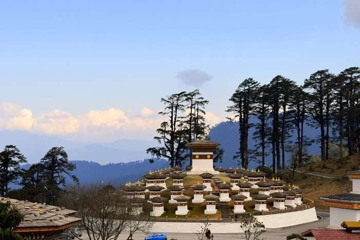 mahesh bhutan trip dochula pass enroute scenic