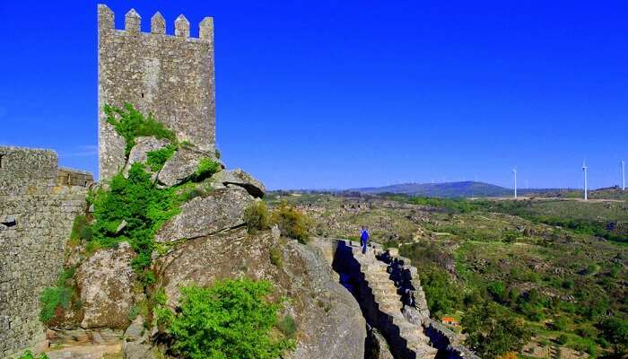 Sortelha village in portugal has a huge castle