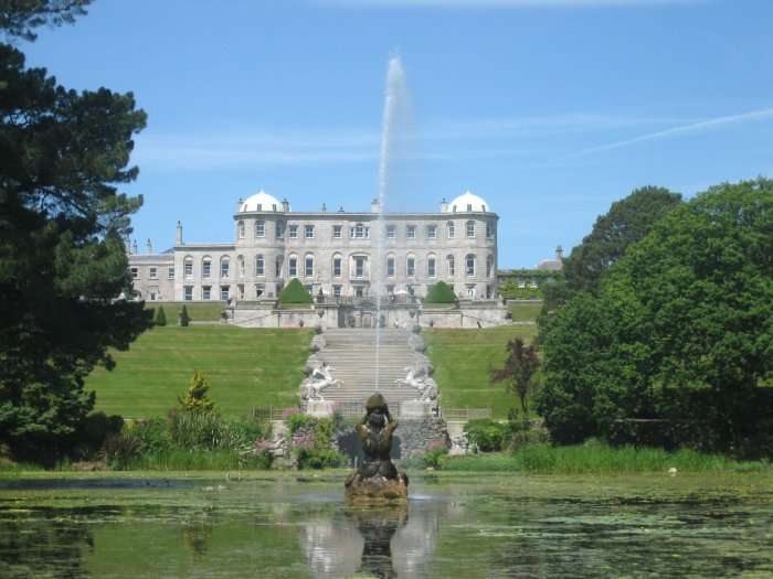 Powesrcourt house and gardens