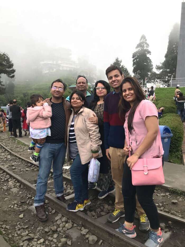 family trip to sikkim