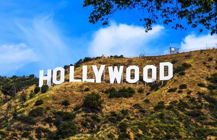 Aerial Tram By Warner Bros Till The Hollywood Sign